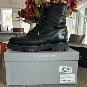 Thursday Everyday Black Leather Boots